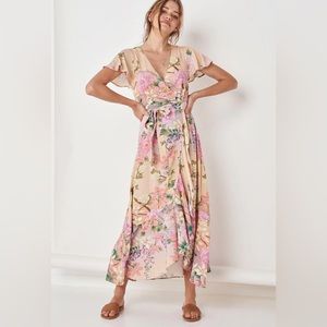 Spell lily floral maxi